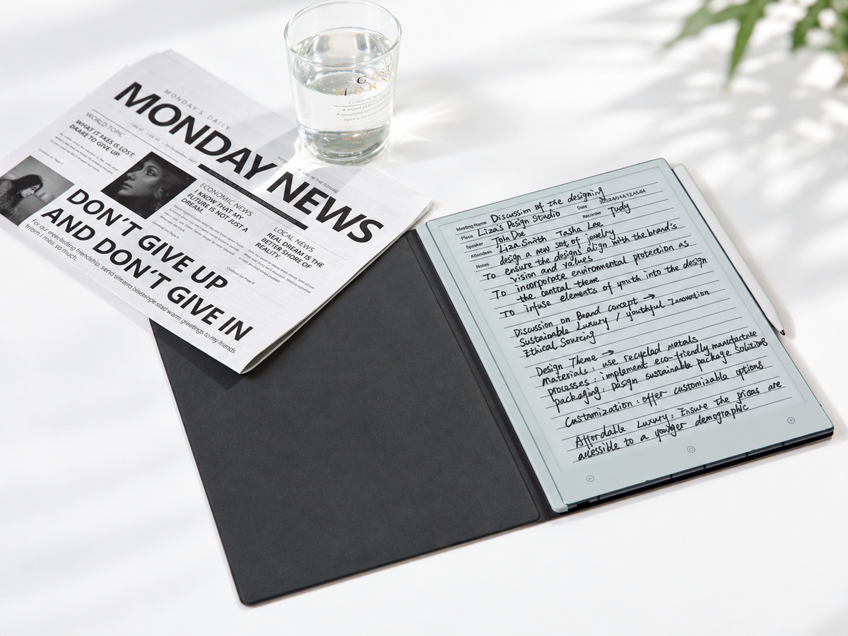 How to Organize Handwritten Notes on a Digital Notebook