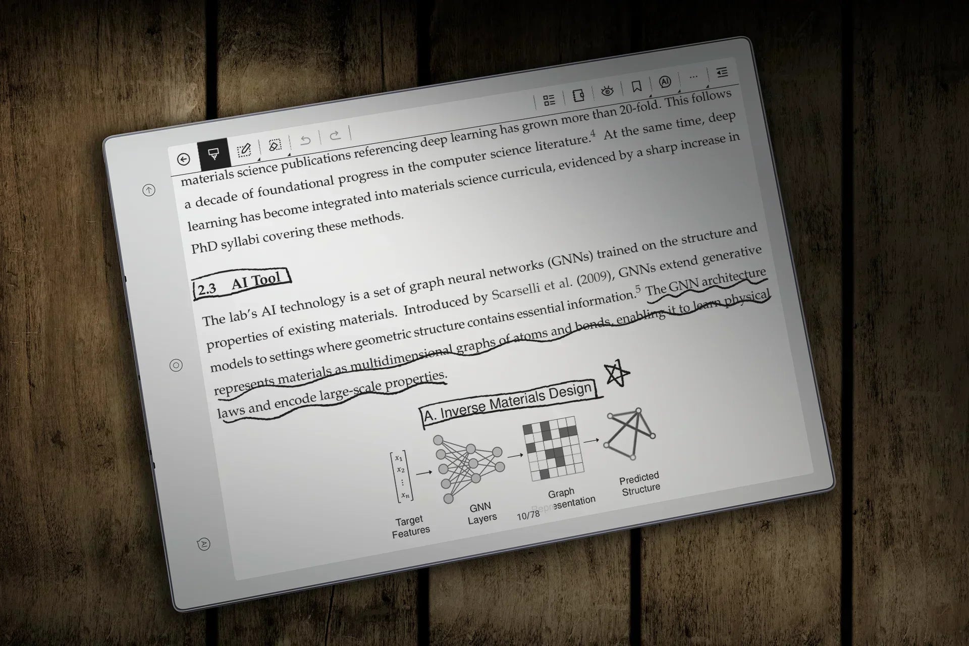 digital paper tablet