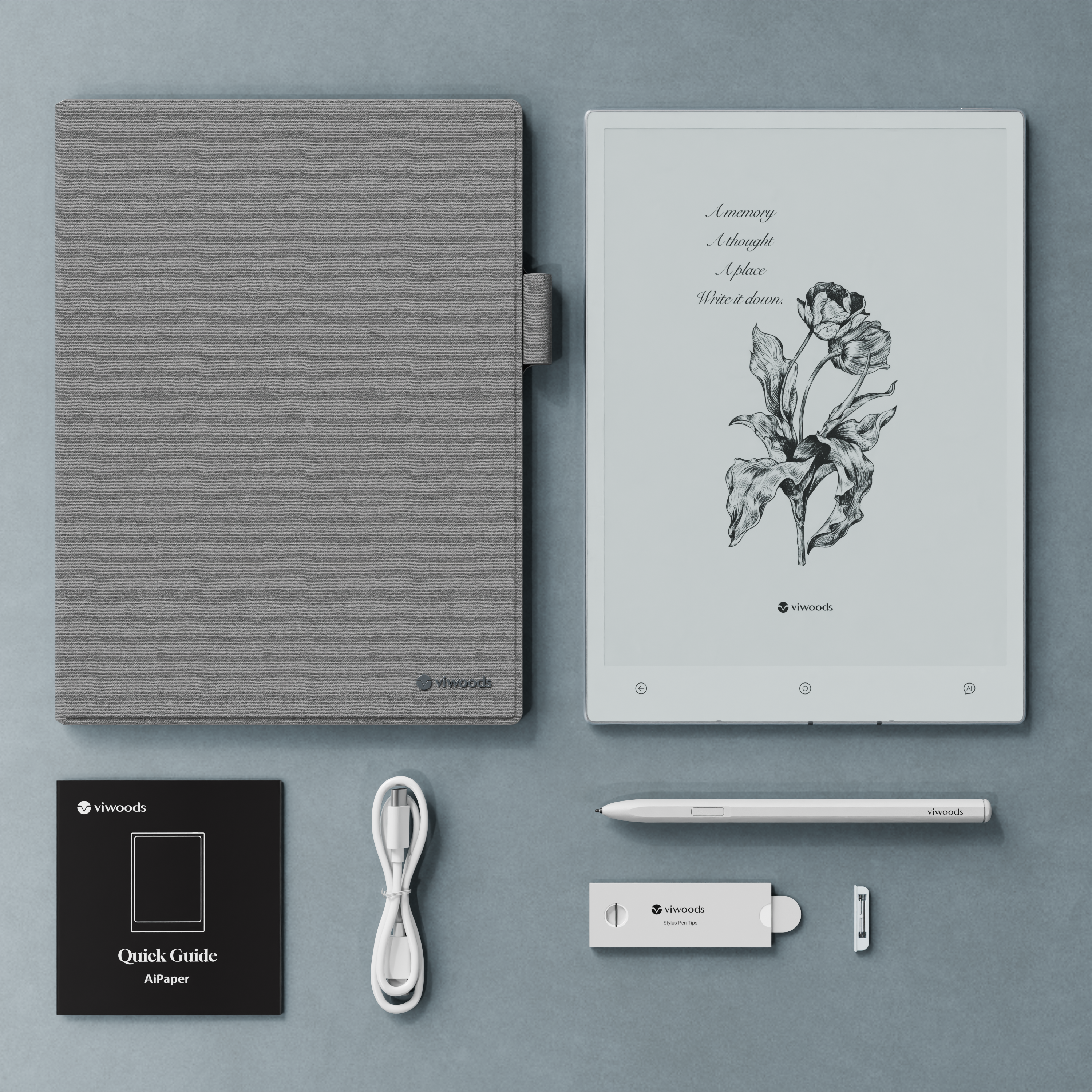 【Limited Stock】Viwoods AiPaper With W1 Stylus