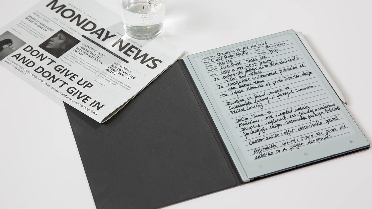 How to Organize Handwritten Notes on a Digital Notebook