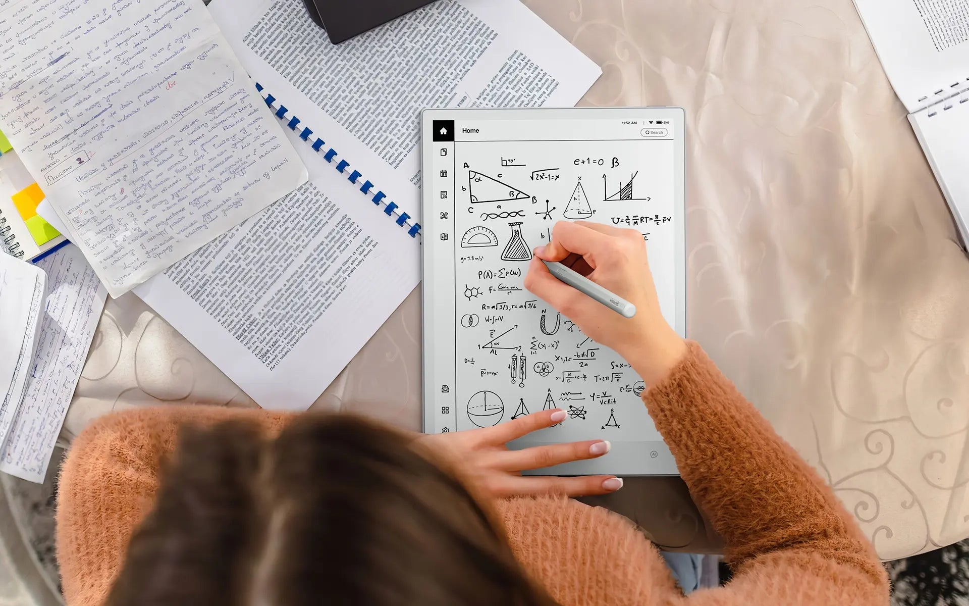 How to Sharpen Focus Using E-Ink Paper Tablet