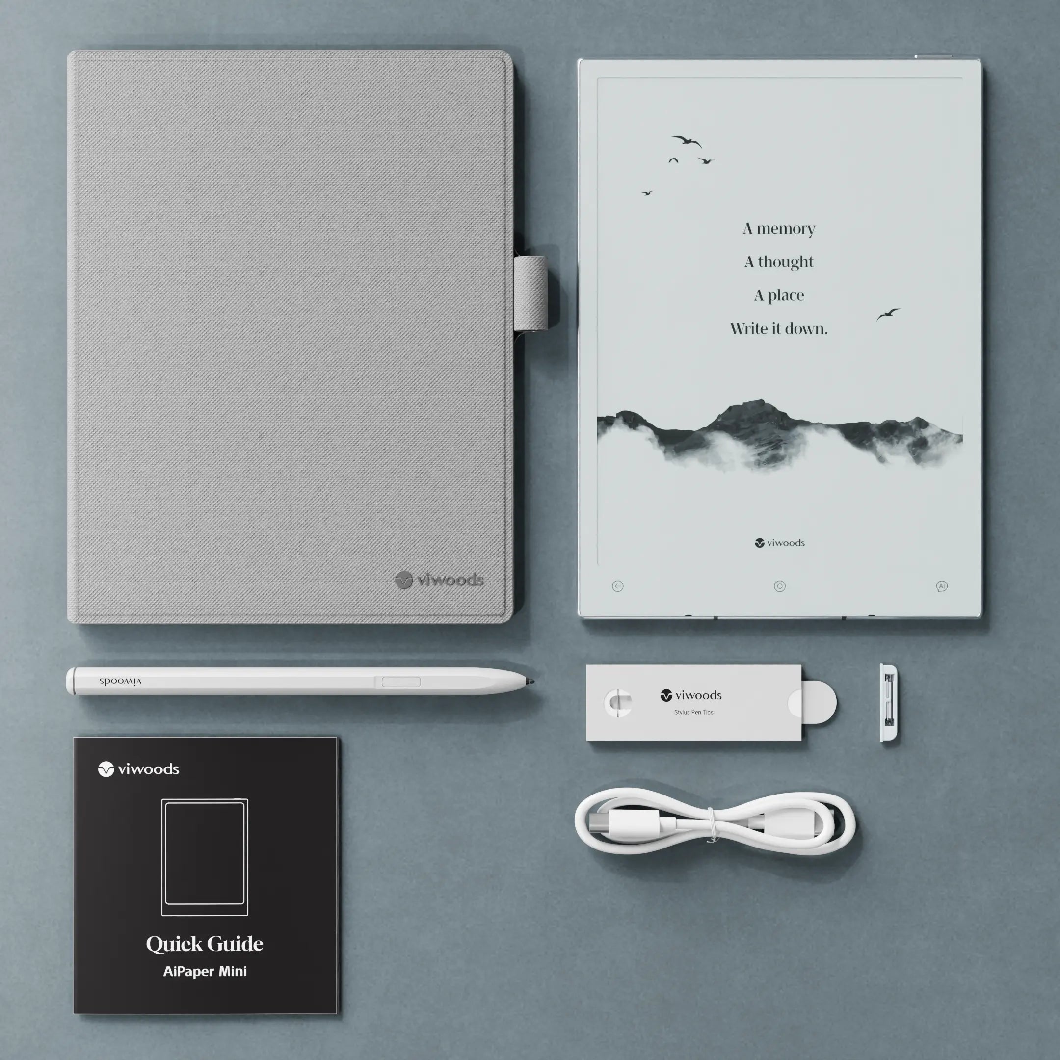 【 17% Off 】Viwoods AiPaper Mini With W1 Stylus