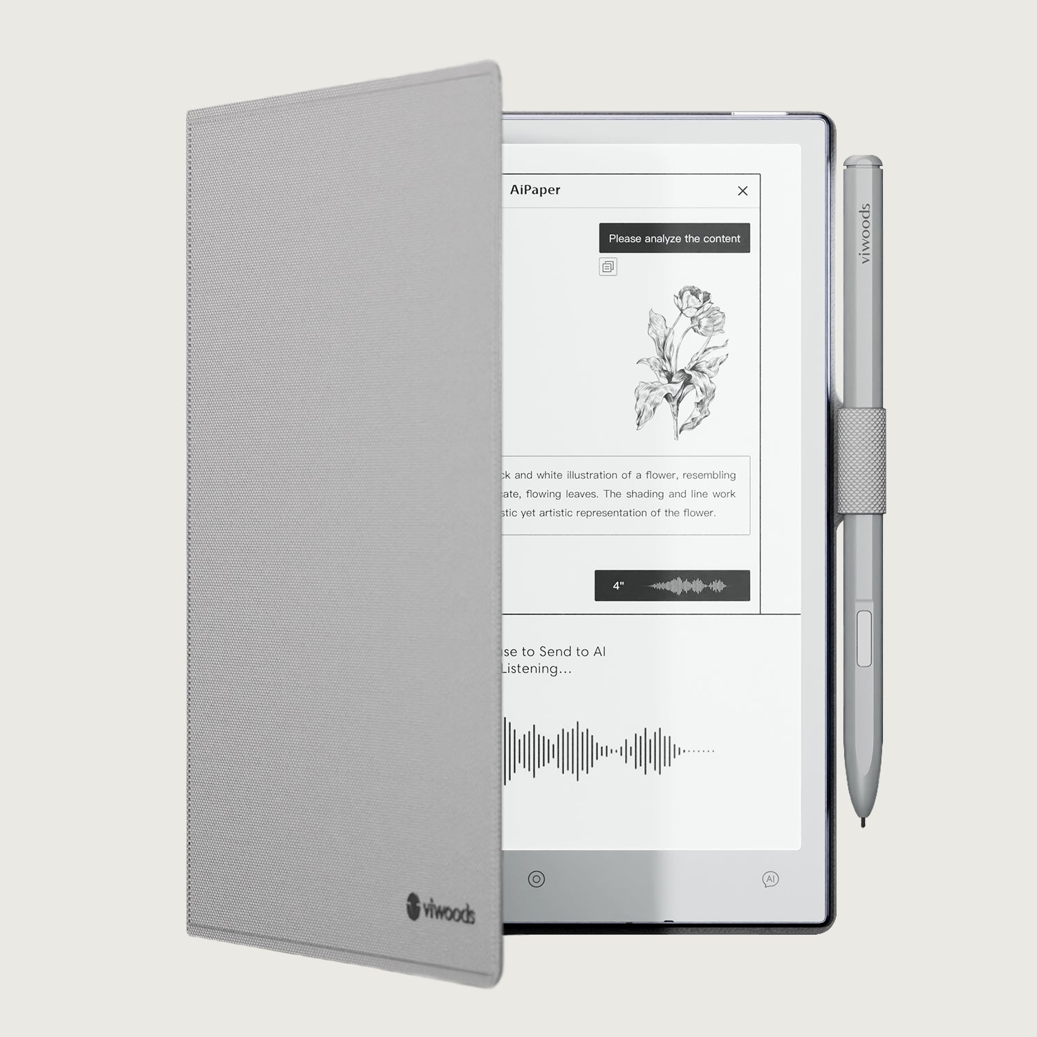 Viwoods AiPaper Mini: Paper Like Tablet for Pocket Focus