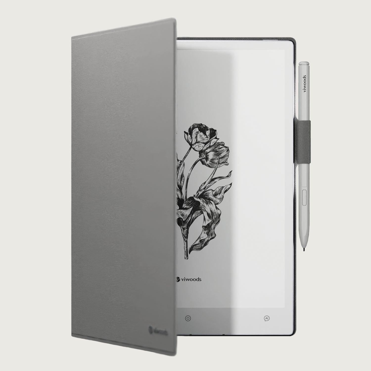 ほぼ新品　Viwoods Ai Paper Viwoods AiPaper: E Paper Tablet for Focused Reading & Notes