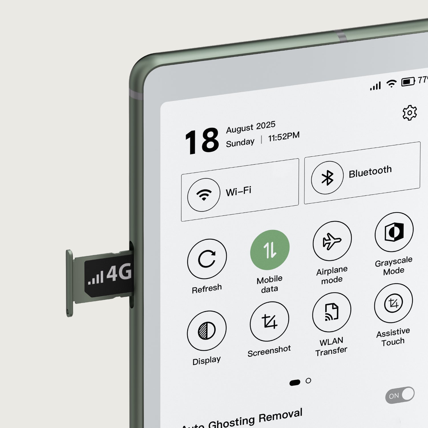 Viwoods AiPaper Reader Farbe